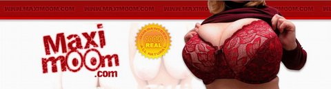 Maxi Moom - An Extremely Busty Girl With Maximum Breast Size